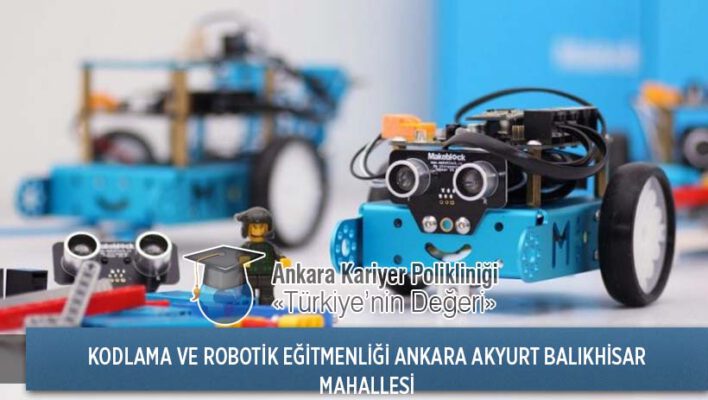 Ankara Akyurt Balıkhisar Mahallesi Kodlama ve Robotik Eğitmenliği