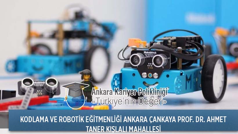 Ankara Çankaya Prof. Dr. Ahmet Taner Kışlalı Mahallesi Kodlama ve Robotik Eğitmenliği